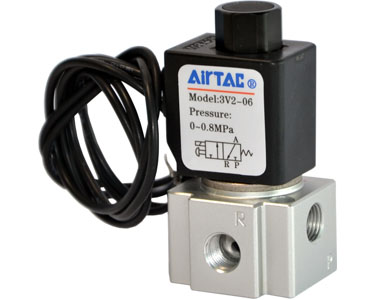 Linha 3V2 - Válvula Solenoide de Ação Direta 3/2 Vias