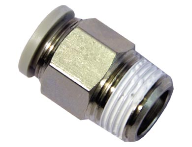 Linha PC - Conexão Reta Macho PT