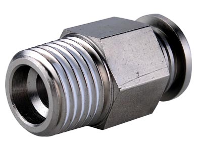 Linha BPC - Conexão Metálica Reta Macho
